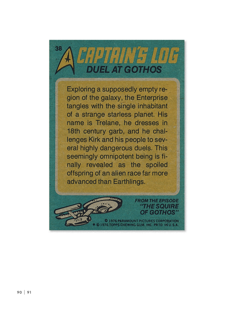 Illustration for article titled The Trading Cards that Defined Star Trek for a Generation